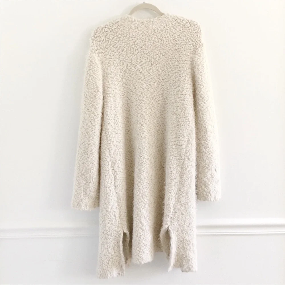 POL Fuzzy Mohair Duster Open Cardigan Size Medium - Picture 2 of 7